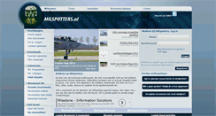 Desktop Screenshot of milspotters.nl